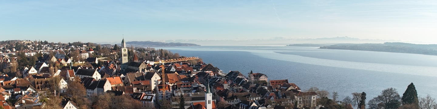 Blick über die Altstadt Richtung Bodensee