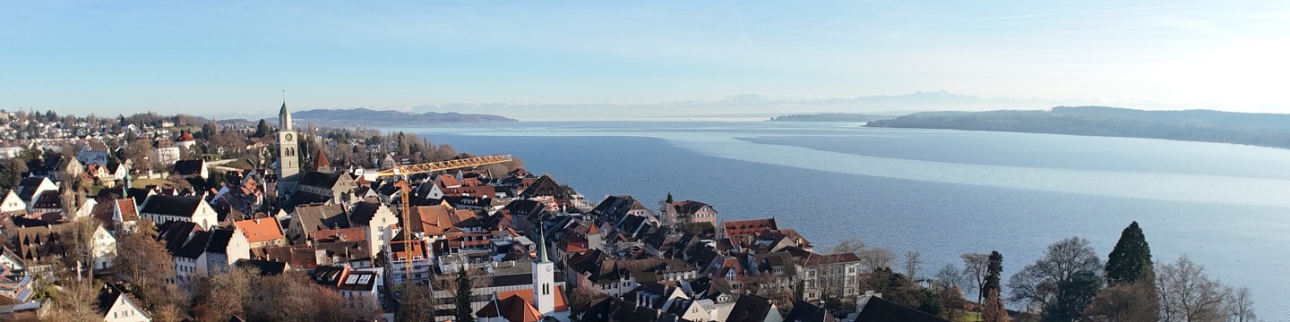 Blick über die Altstadt Richtung Bodensee